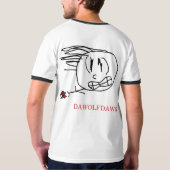 De enige persoon die ik aan het begin ben, is meze t-shirt (Achterkant)