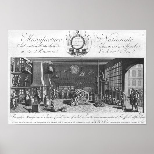 De enige productie in Frankrijk van goede scheerap Poster (Voorkant)