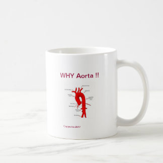 De enige reden waarom Aorta! Koffie Koffiemok