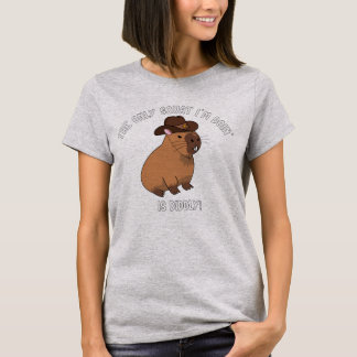 De enige squat die ik doe is vreemd! t-shirt