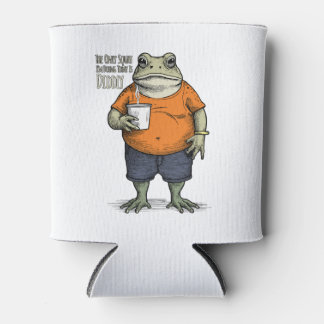 De enige squat die ik vandaag doe is Diddly Funny  Blikjeskoeler