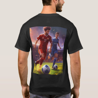 De enige veldrit die ik leuk vind, football afgedr t-shirt