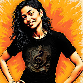 "De enige waarheid is muziek" T-shirt