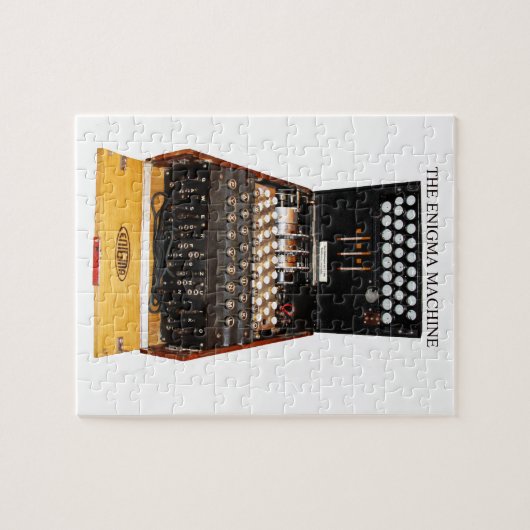 De enigmamachine, militaire overseinen legpuzzel (Horizontaal)