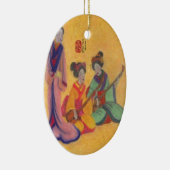 De entertainers keramisch ornament (Rechts)