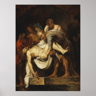 De Entombment van Christus Poster