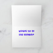 De epische Kaart van de Verjaardag Graffiti (Binnen)