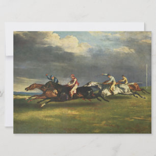De Epsom Derby Paardenrace Kaart