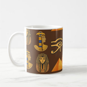 De erfenis van de farao: Antiek Egyptische patrone Koffiemok