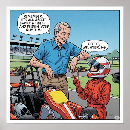 De erfenis van een bestuurder poster (Voorkant)