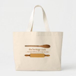 De erfgoedcookoproducten grote tote bag