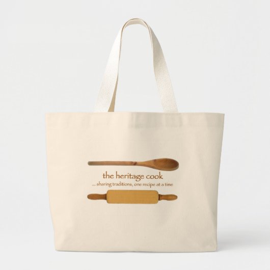De erfgoedcookoproducten grote tote bag (Voorkant)