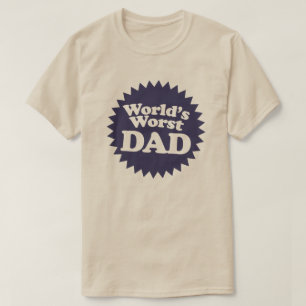 De ergste vader ter wereld t-shirt