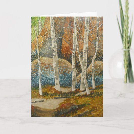 De Espen van Colorado Kaart (Voorkant)