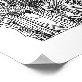 De Espousal van de Maagd Poster (Hoek)