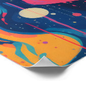 De essentie van een levendige vrouw poster (Hoek)