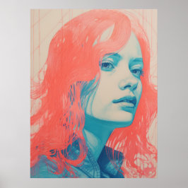 De essentie van rood haar poster