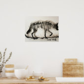 De essentie van wilde natuur poster (Keuken)