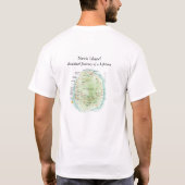 DE ESSENTIËLE NEVISIAN, JOURNEY MAP T-SHIRT (Achterkant)