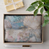 DE ETHERISCHE ZEEJONKVROUW DECOUPAGE TISSUEPAPIER (Geschenk)