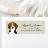 De Etiketten van het Adres van de Terugkeer van Be (Insitu)