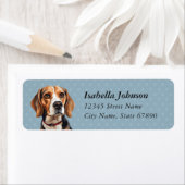 De Etiketten van het Adres van de Terugkeer van Be (Insitu)