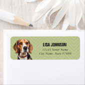 De Etiketten van het Adres van de Terugkeer van Be (Insitu)