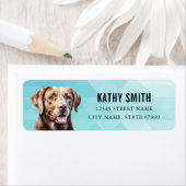 De Etiketten van het Adres van de Terugkeer van Ch (Insitu)