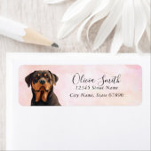 De Etiketten van het Adres van de Terugkeer van Ro (Insitu)