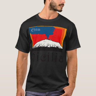De Etna op Sicilië T-shirt