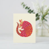 De etnische Armadillo Briefkaart (Staand voorkant)