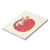 De etnische Armadillo Notitieblok (Gedraaid)