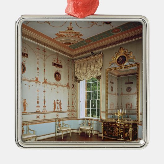 De Etruscan-ruimte Metalen Ornament (Voorkant)