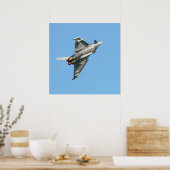 De Eurofighter Typhoon 24 x 24 inch Poster (Keuken)