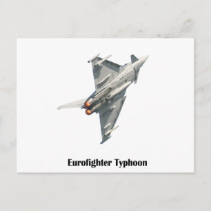 De Eurofighter Typhoon Briefkaart