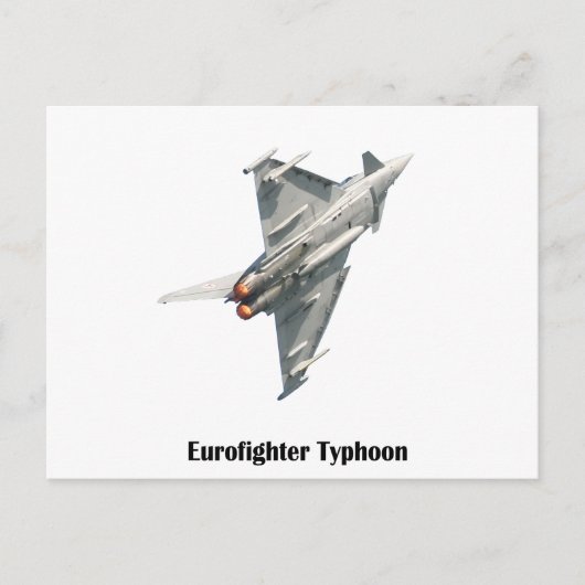 De Eurofighter Typhoon Briefkaart (Voorkant)