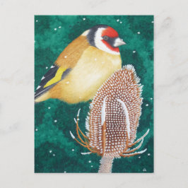 De Europese Goldfinch Briefkaart