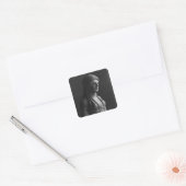De Euthydikos Kore Vierkante Sticker (Envelop)