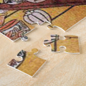 De Evening Cool van Ryōgoku Bridge Legpuzzel (Zijkant)