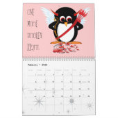 De EVIL PENGUIN™ Cartoon CALENDAR 2012 Kalender (Feb 2026)