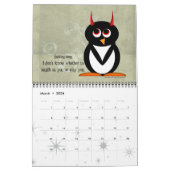 De EVIL PENGUIN™ Cartoon CALENDAR 2016 Kalender (Mar 2026)