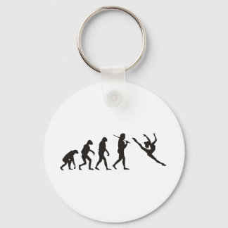 De evolutie van de danser sleutelhanger