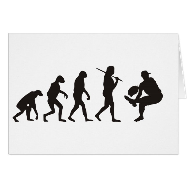 De evolutie van de honkbalpitcher (Voorkant Horizontaal)