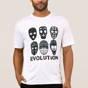 De Evolutie van het Masker van Goalie van het T-shirt