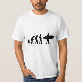 De evolutionaire Surfer T-shirt