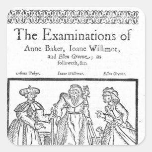 De examens van Anne Baker, Joanne William Vierkante Sticker