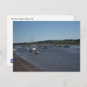 De Exe, Topsham, Devon, VK Briefkaart (Voorkant / Achterkant)