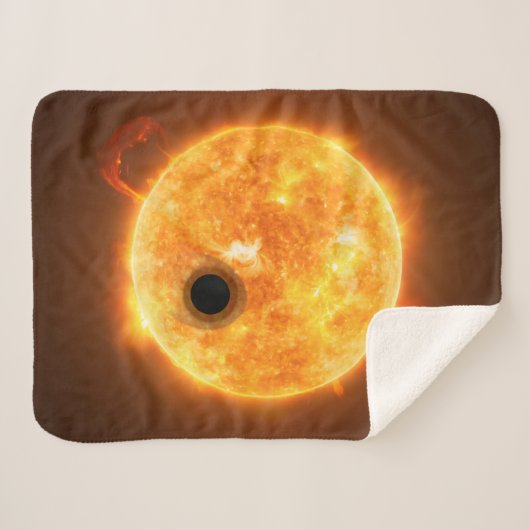 De exoplaneet Wasp-107b is een gasreus Sherpa Deken (Voorkant (horizontaal))