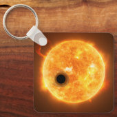 De exoplaneet Wasp-107b is een gasreus Sleutelhanger (Voorkant)