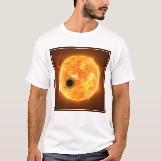 De exoplaneet Wasp-107b is een gasreus T-shirt (Voorkant)